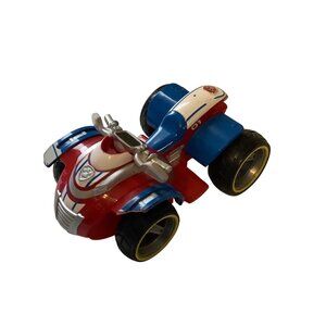 Paw Patrol Ryders Rescue ATV Toy Vehicle Blue Red All Terrain 4.5"